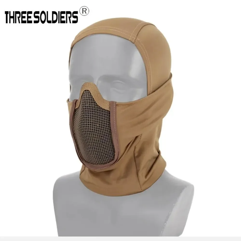 Balaclava Airsoft Mesh Mask Full Face Protection Hood for Cs War Game Hunting US